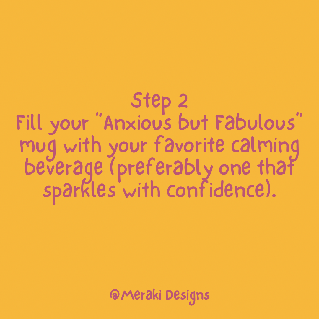 Adorable coffee mug