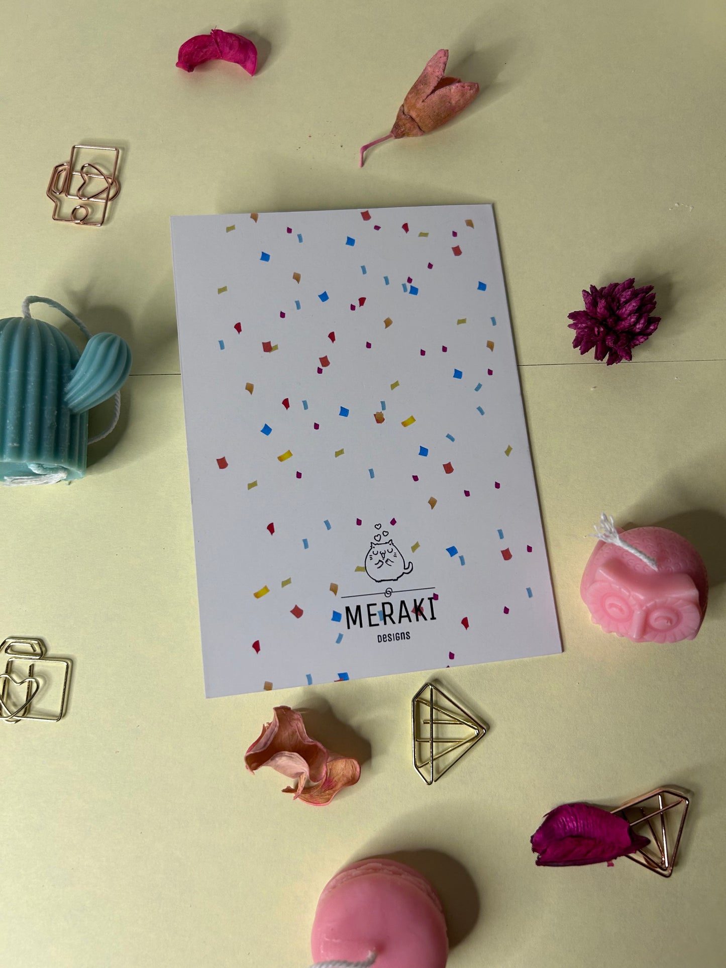 Greetings card with envelope