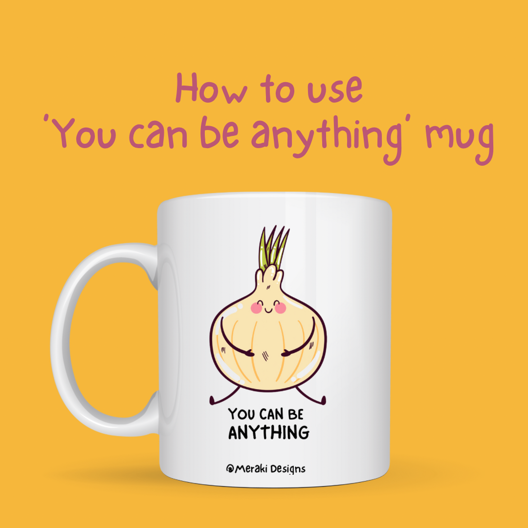 Adorable coffee mug