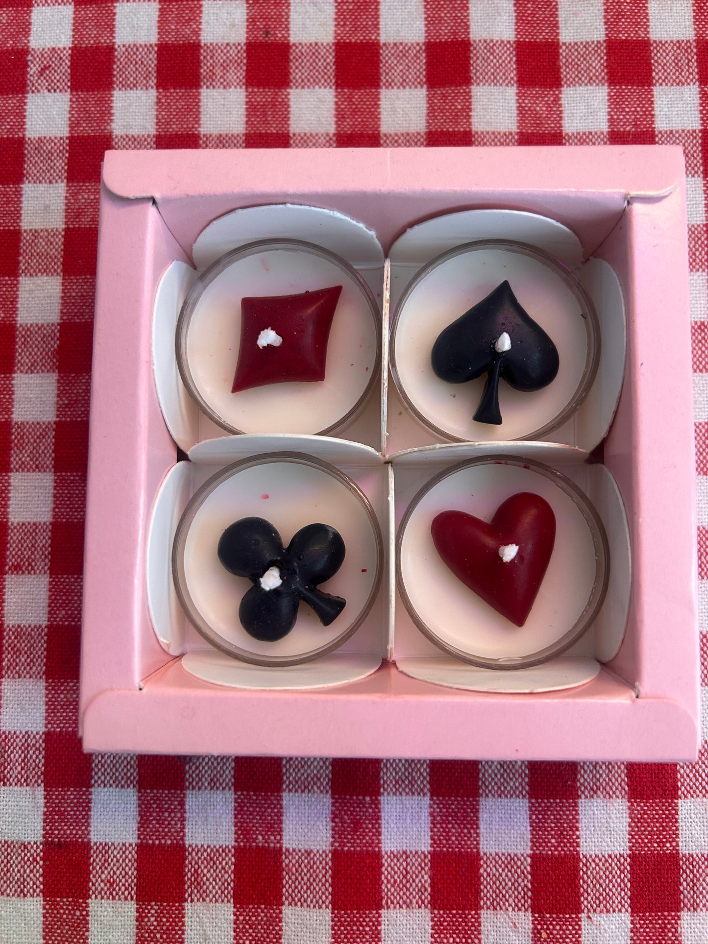 Festive scented soy wax candles