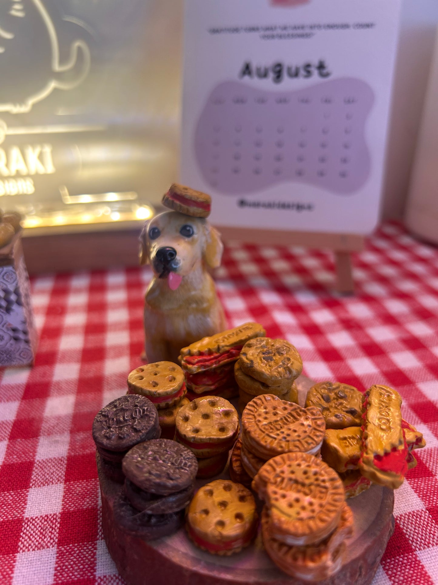 Handmade clay items