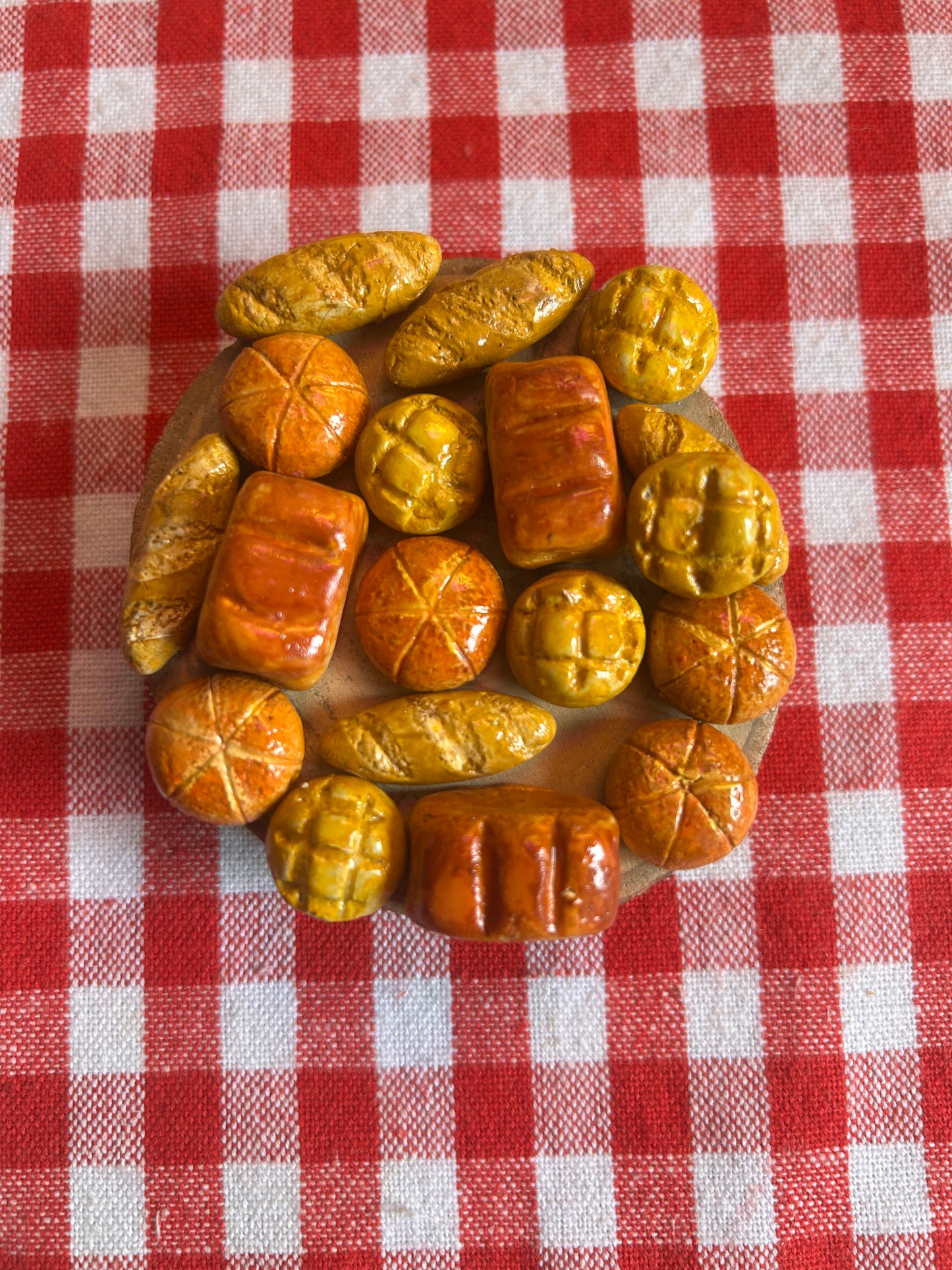 Handmade clay items