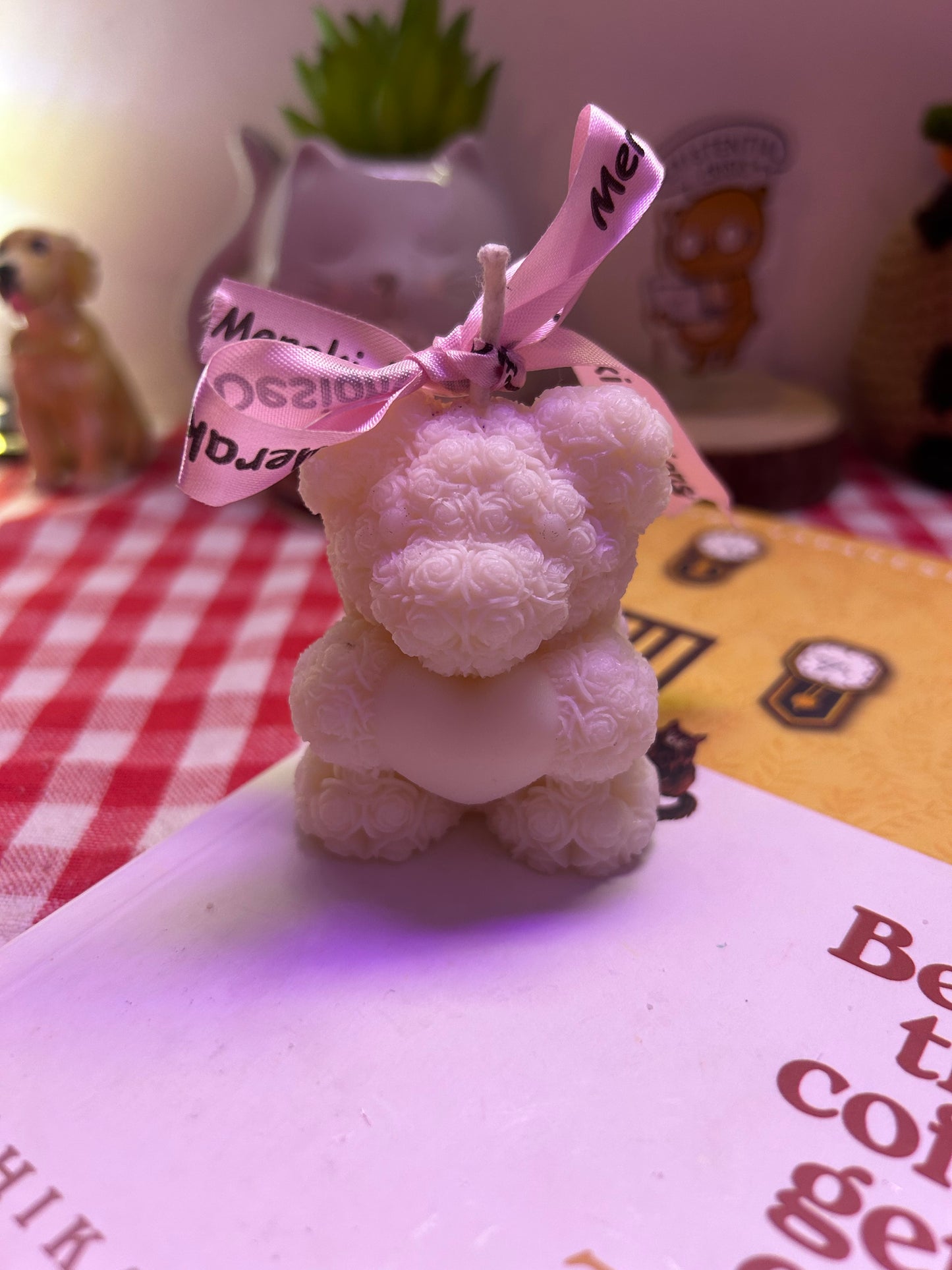 Cute Teddy candle